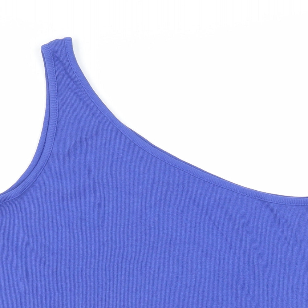 Womens UK Size 20 Marks and Spencer Blue Basic Tank