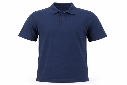 Mens UK Size S Blue Max Polyester Polo Shirt