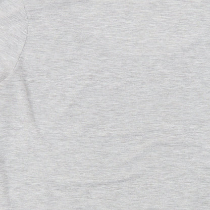 Womens UK Size 12 Marks and Spencer Grey Basic T-Shirt