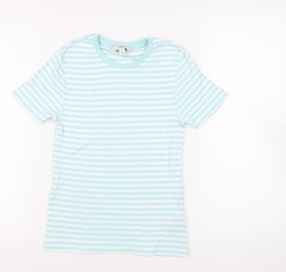 Womens UK Size 12 Marks and Spencer Blue Basic T-Shirt