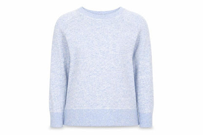 Next Womens Blue Crew Neck Viscose Pullover Jumper Size 16