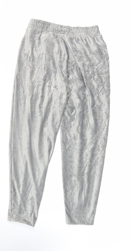 Womens UK Size 10 Marks and Spencer Regular Fit  Grey Trousers