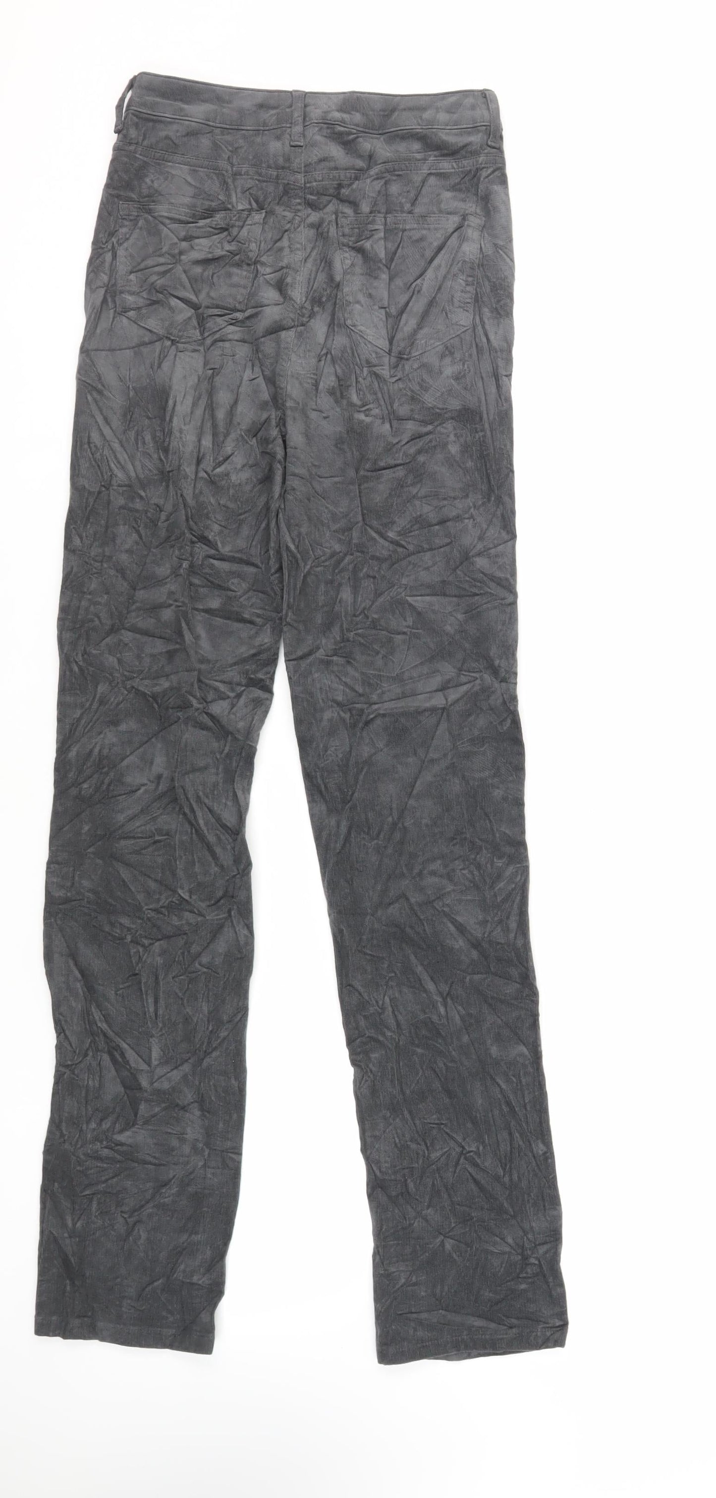 Womens UK Size 8 Marks and Spencer Regular Fit  Grey Trousers