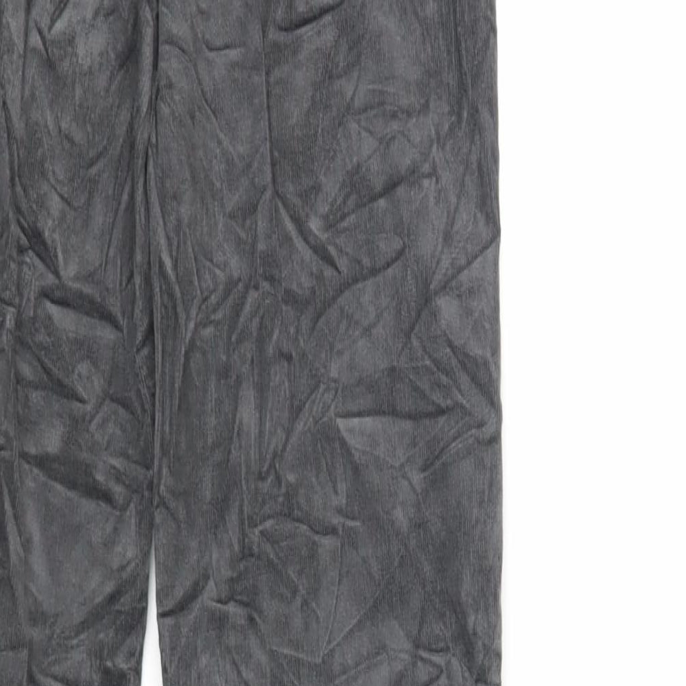 Womens UK Size 8 Marks and Spencer Regular Fit  Grey Trousers