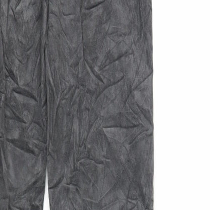 Womens UK Size 8 Marks and Spencer Regular Fit  Grey Trousers