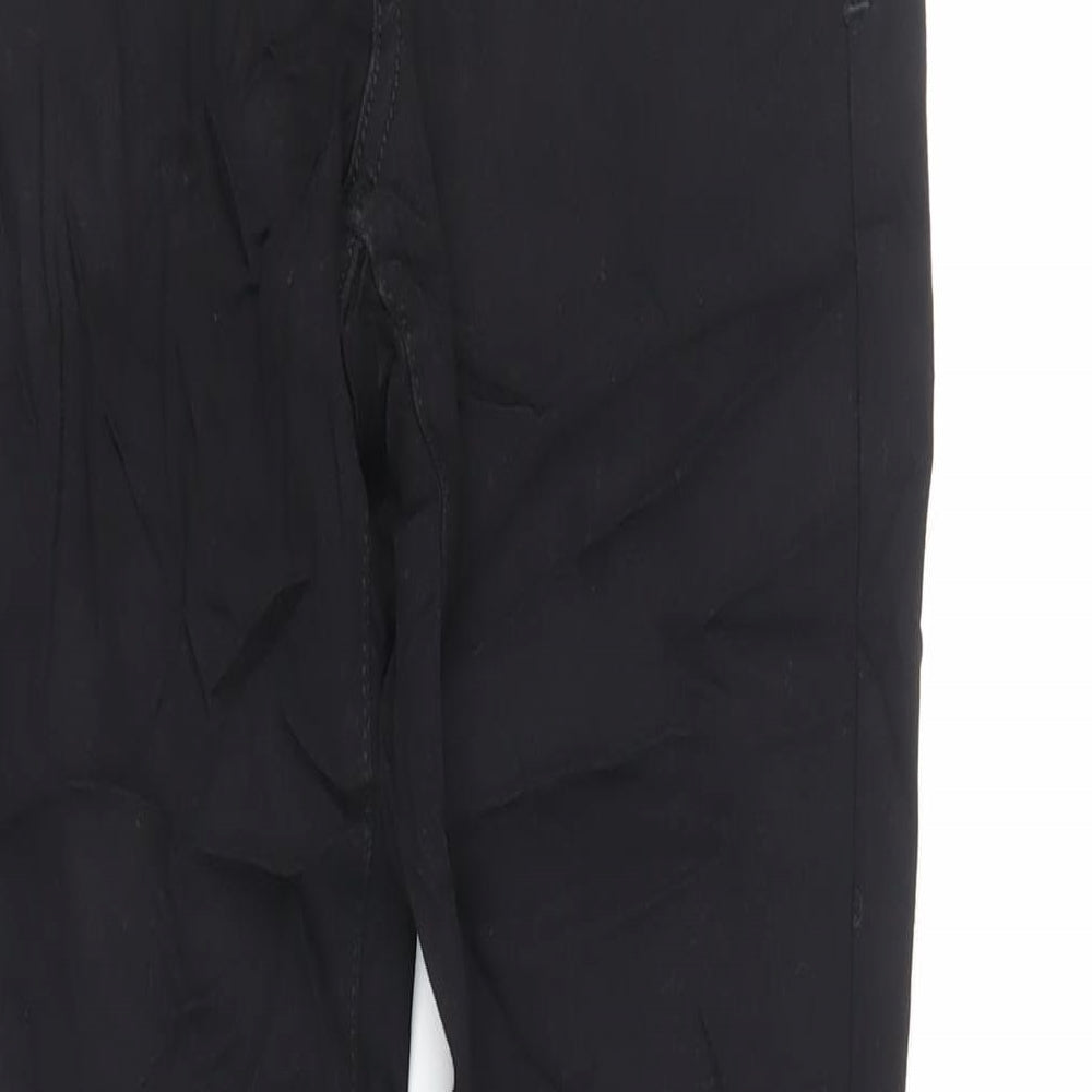 Autograph Womens Black Cotton Skinny Jeans Size 8 L31 in Regular Zip