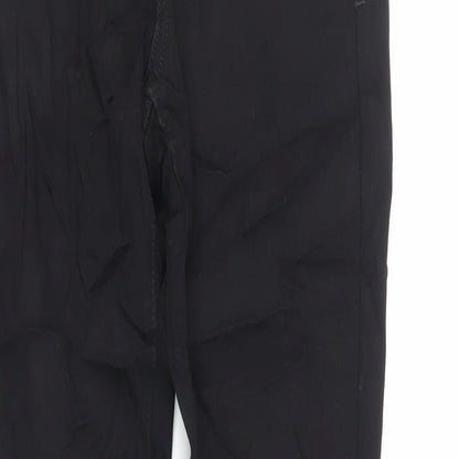Autograph Womens Black Cotton Skinny Jeans Size 8 L31 in Regular Zip