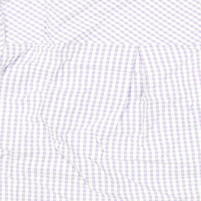 Womens UK Size 14 Cotton Traders Purple Basic Blouse
