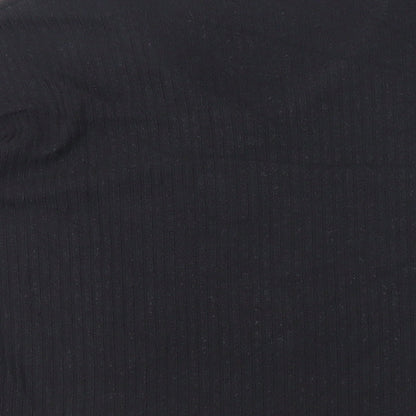 Womens UK Size S New Look Black Pullover Jumper