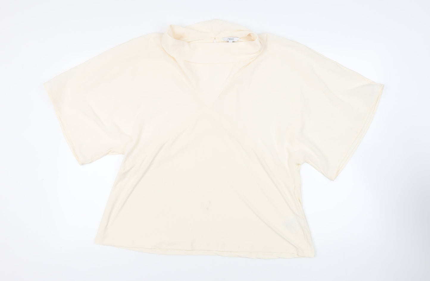 Womens UK Size 20 NEXT Ivory Basic Blouse