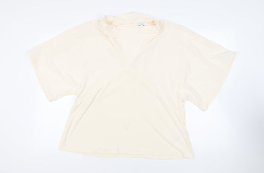 Womens UK Size 20 NEXT Ivory Basic Blouse