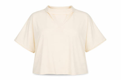 Next Womens Ivory Polyester Basic Blouse Size 20 Roll Neck