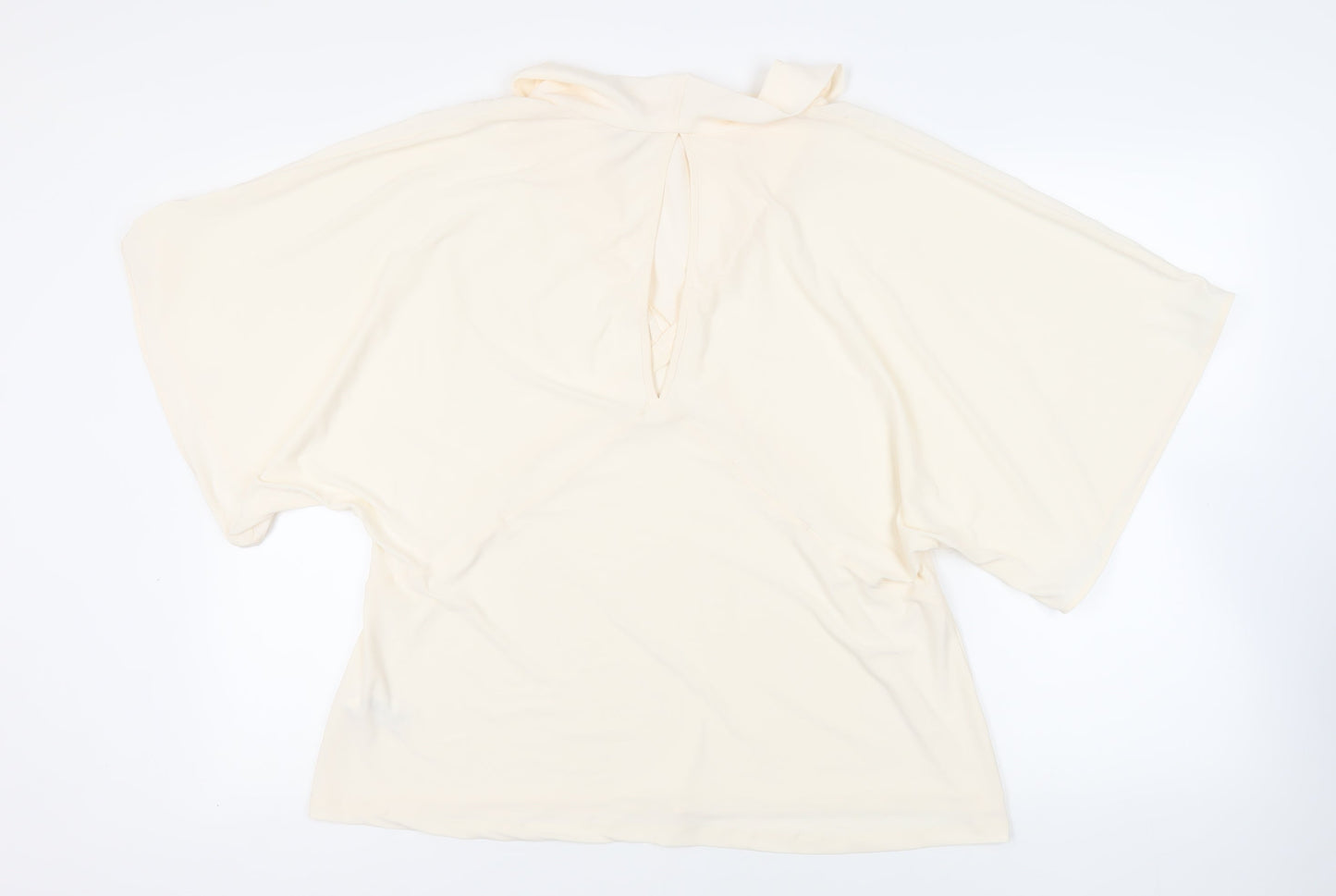 Womens UK Size 20 NEXT Ivory Basic Blouse