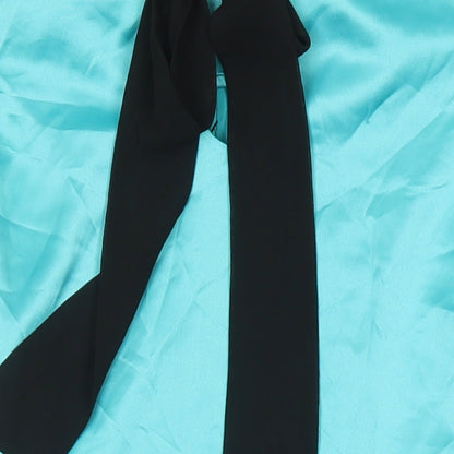 Lipsy Womens Green Polyester A-Line Size 8 Boat Neck