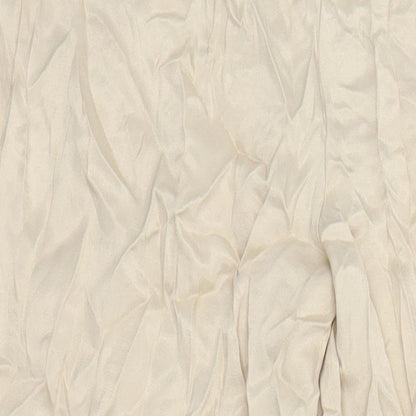 Womens UK Size XS Zara Regular Fit  Beige Trousers