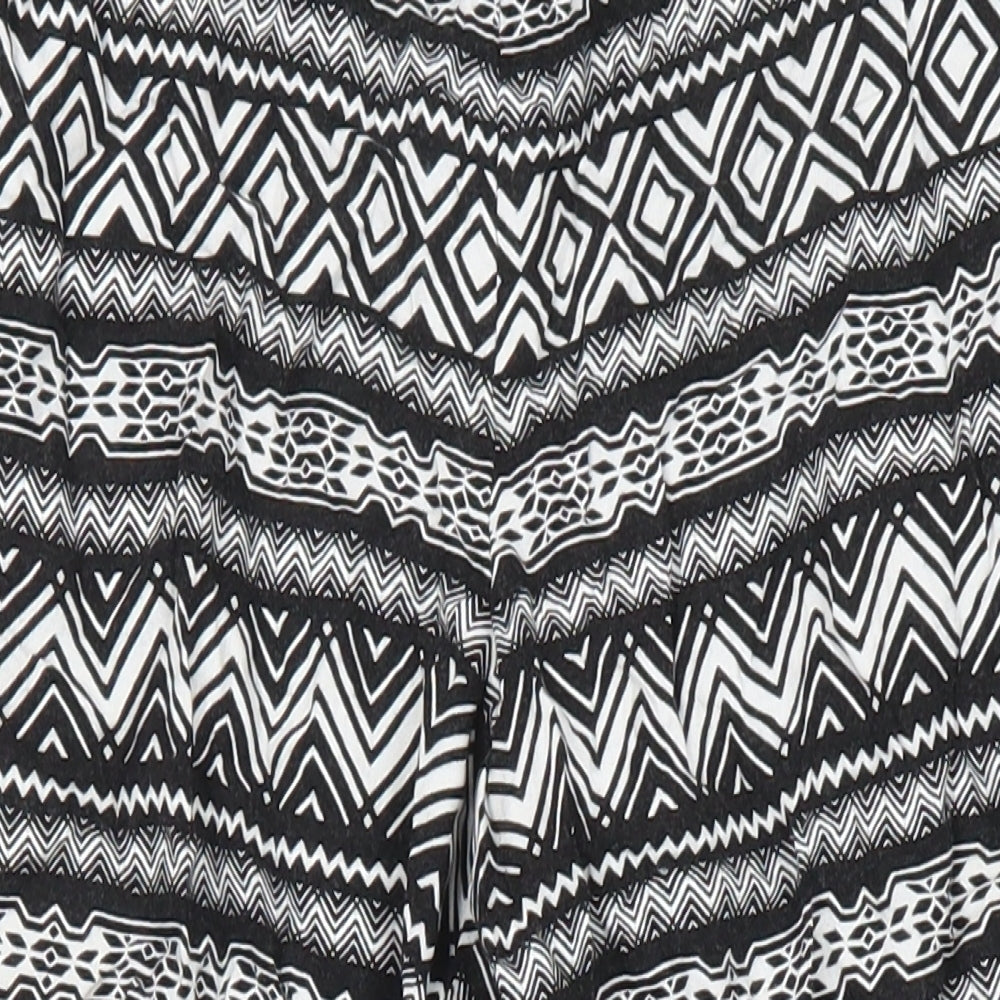 Womens UK Size 10 H&M Regular Fit  Multicoloured Trousers