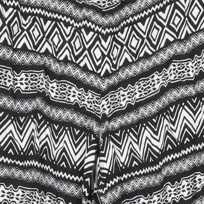 Womens UK Size 10 H&M Regular Fit  Multicoloured Trousers