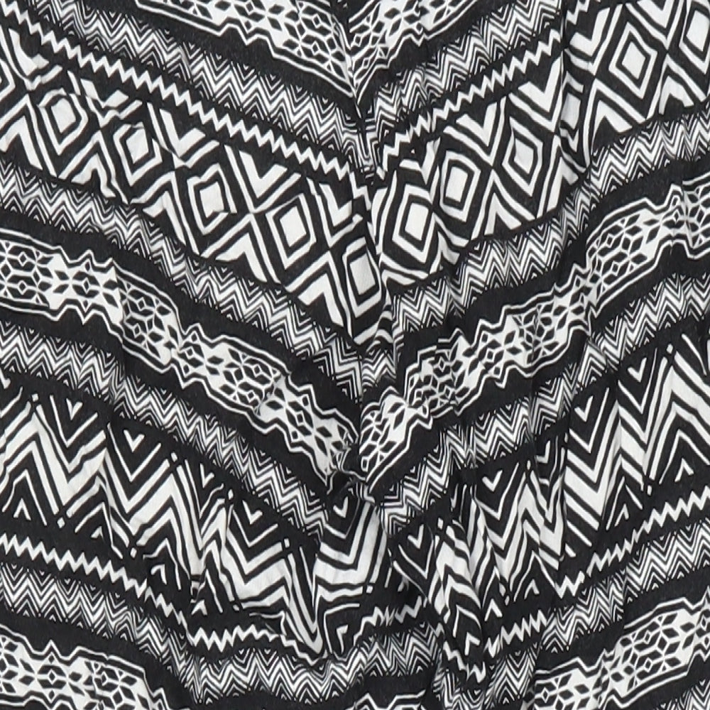 Womens UK Size 10 H&M Regular Fit  Multicoloured Trousers