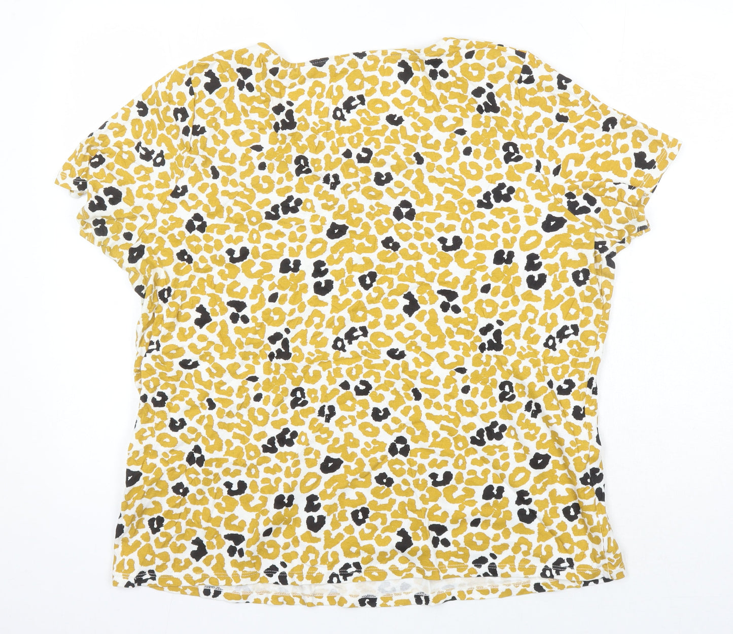 Love Tees Womens Multicoloured Animal Print 100% Cotton Tunic T-Shirt Size 22 Sweetheart