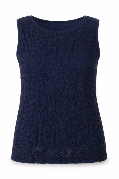 Womens UK Size M Paramour Blue Basic Tank