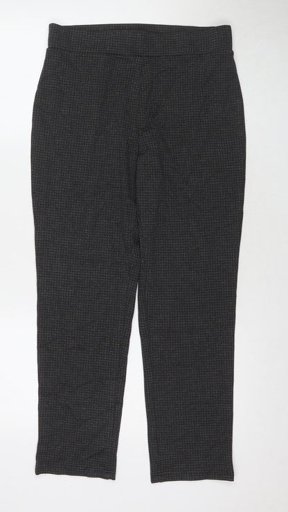 Womens UK Size 12 Marks and Spencer Regular Fit  Grey Trousers