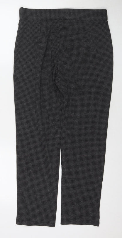 Womens UK Size 12 Marks and Spencer Regular Fit  Grey Trousers