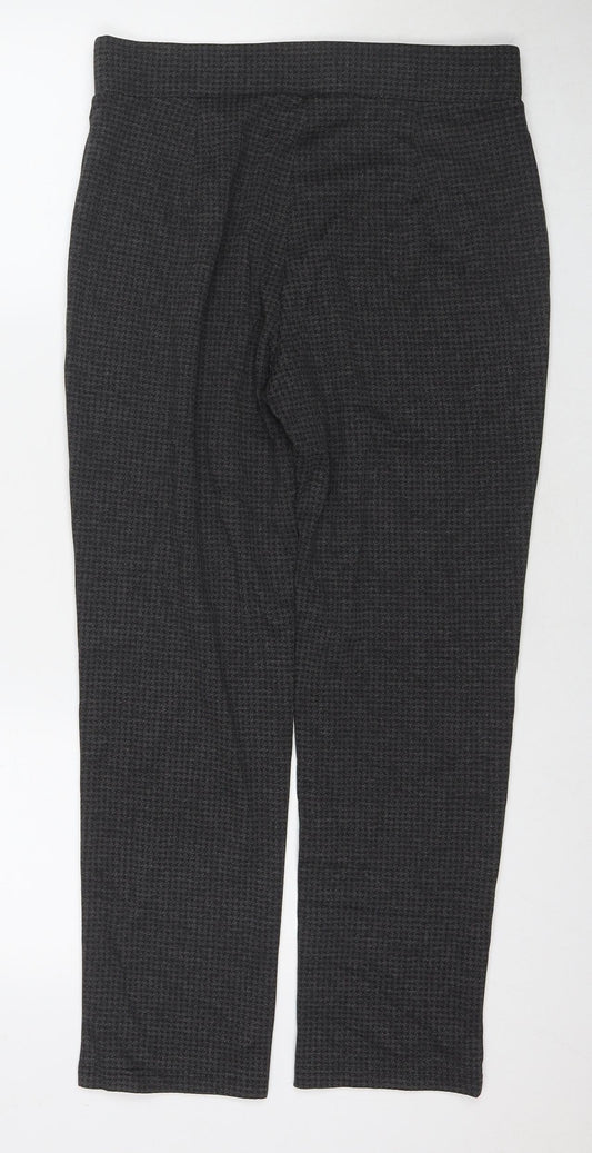 Womens UK Size 12 Marks and Spencer Regular Fit  Grey Trousers