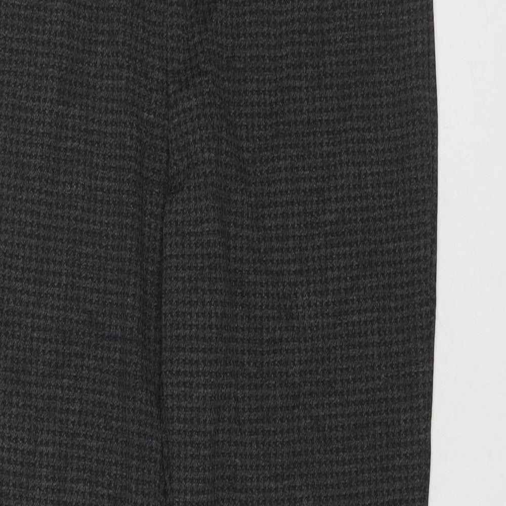 Womens UK Size 12 Marks and Spencer Regular Fit  Grey Trousers