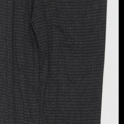 Womens UK Size 12 Marks and Spencer Regular Fit  Grey Trousers