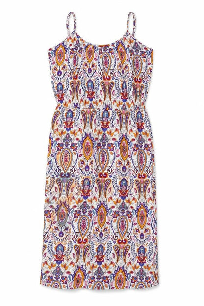 South Womens Multicoloured Paisley Polyester Maxi Size 18 Round Neck Pullover