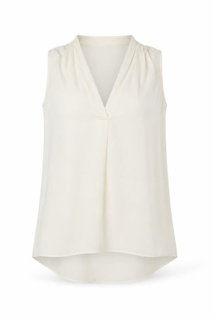 Womens UK Size 10 NEXT White Basic Tank