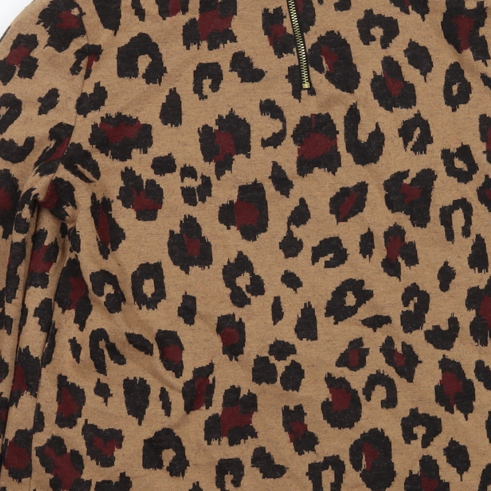 Womens UK Size XS Oasis Beige Pullover Jumper