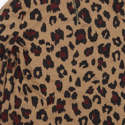 Womens UK Size XS Oasis Beige Pullover Jumper