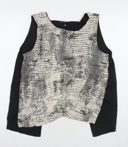 Womens UK Size M VILA Multicoloured Basic Tank