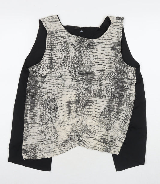Womens UK Size M VILA Multicoloured Basic Tank