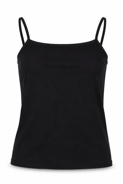 Womens UK Size 6 ASOS Black Basic Tank