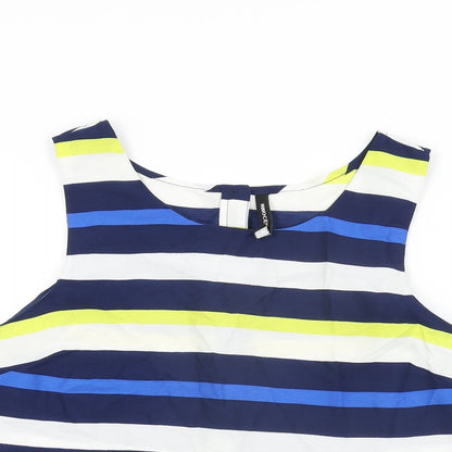 Womens UK Size 10 Innocence Multicoloured Basic T-Shirt
