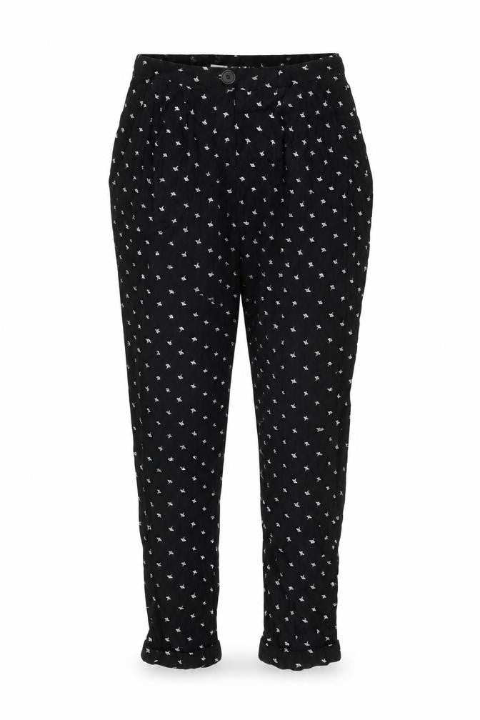 Womens UK Size S Cooperative Regular Fit  Black Trousers