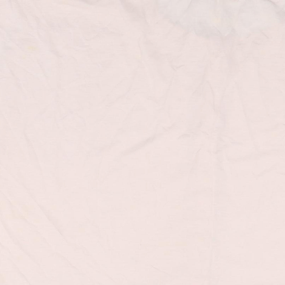 Womens UK Size 10 Yessica Pink Basic Button-Up