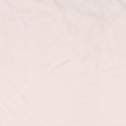 Womens UK Size 10 Yessica Pink Basic Button-Up