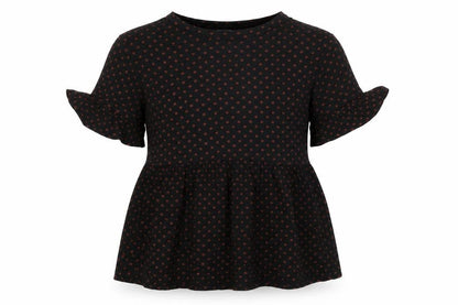 Womens UK Size 8 New Look Black Basic T-Shirt