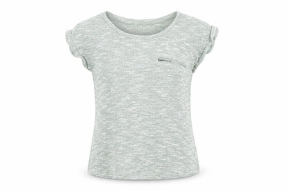 Womens UK Size 12 New Look Green Basic T-Shirt