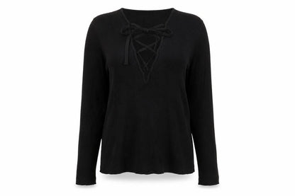 Womens UK Size L Zara Black Basic T-Shirt