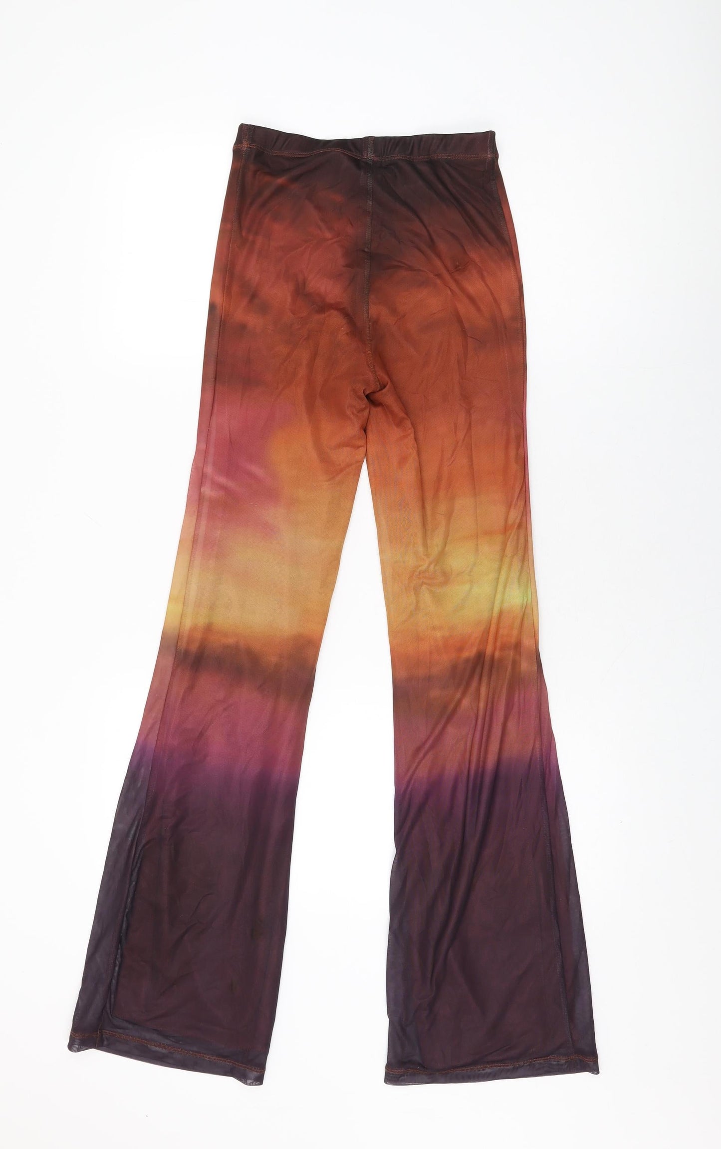 Womens UK Size XS Motel Regular Fit  Orange Trousers