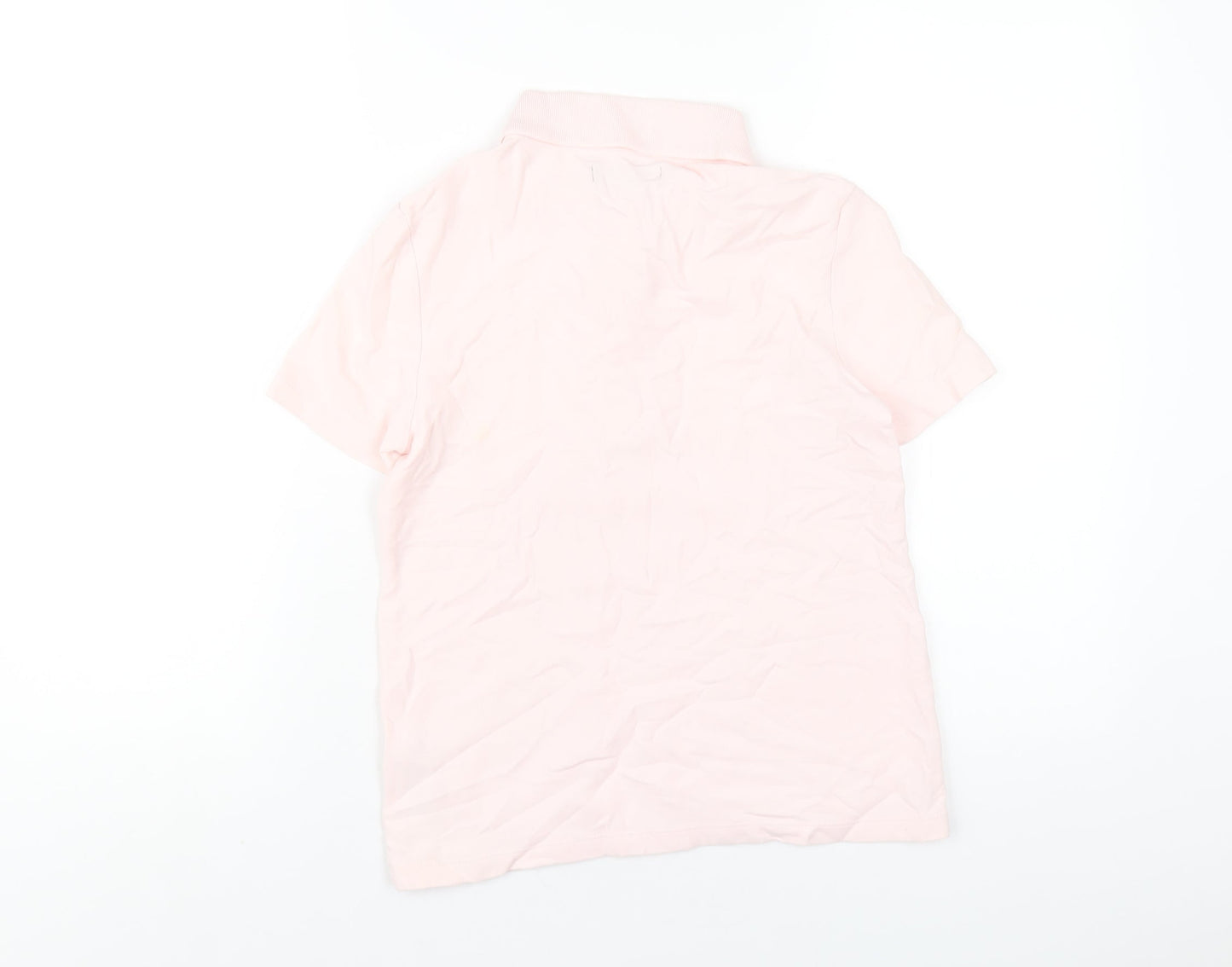Womens UK Size 6 Marks and Spencer Pink Basic Polo