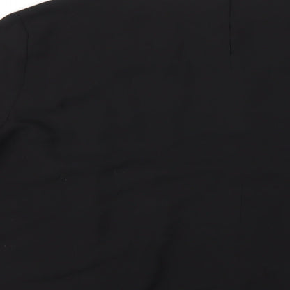Womens UK Size 12 Marks and Spencer Black Basic T-Shirt