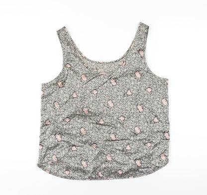 Womens UK Size 12 St Michael Multicoloured Basic Tank
