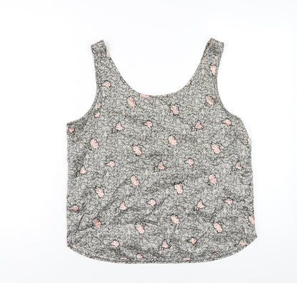 Womens UK Size 12 St Michael Multicoloured Basic Tank