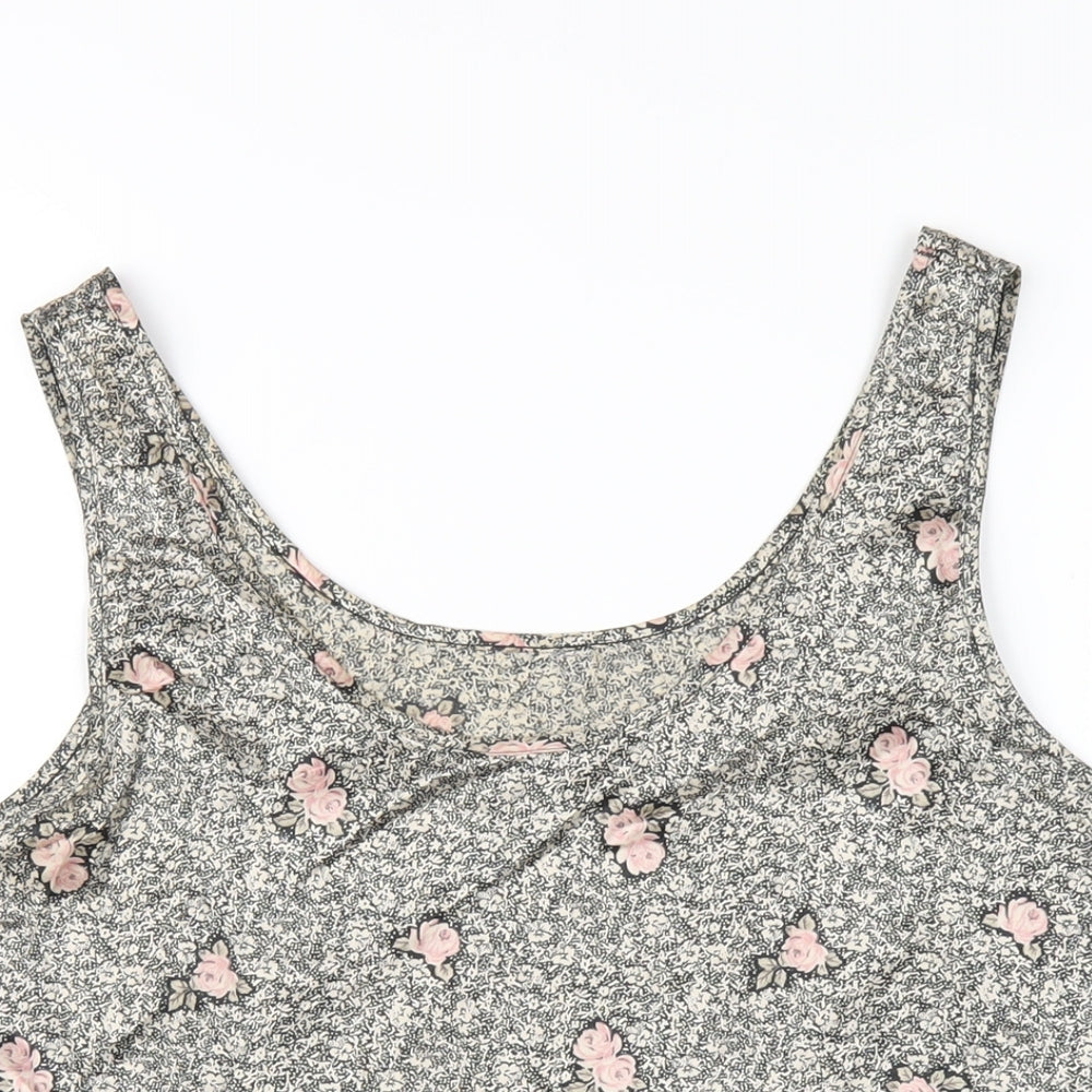 Womens UK Size 12 St Michael Multicoloured Basic Tank