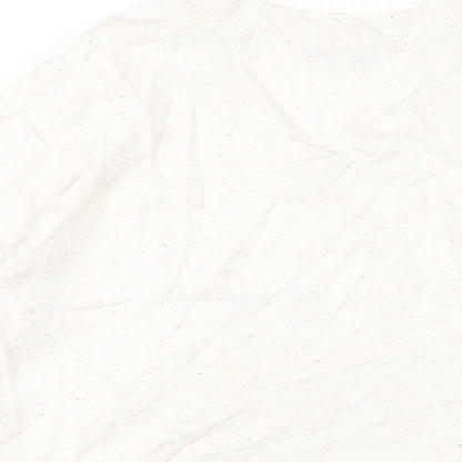 Womens UK Size S NEXT Ivory Pullover Jumper